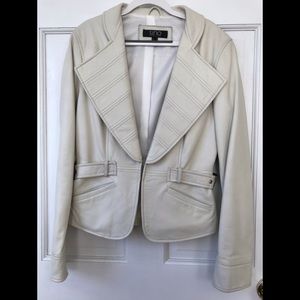 NWOT leather blazer